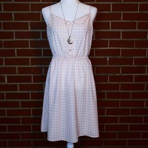 Kardashian Kollection Pink Polka Dot Mini Large